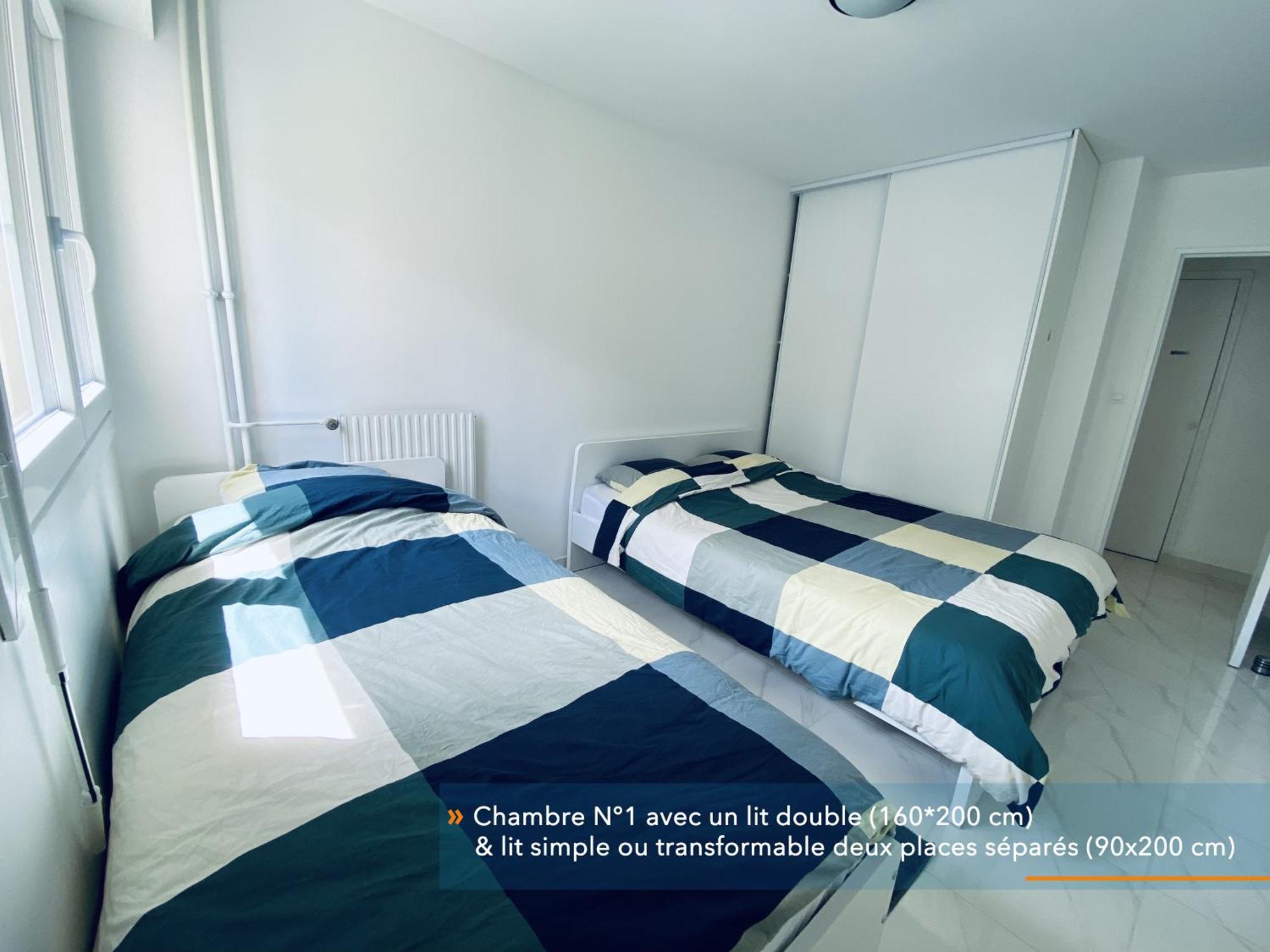 Appartement Parisien Neuf, Moderne Avec Une Grande Salon, 2 Chambres, 4 Lits, Parking Gratuit, 15Min De Paris Et 13 Min Aeroport Orly วิทรี-ซูร์-แซน ภายนอก รูปภาพ